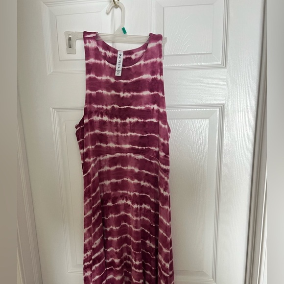 Athleta Tie-Dye Pink and White Dress - Picture 1 of 8